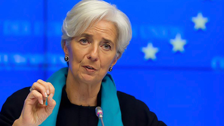 صورة استقالة المديرة العامة لصندوق النقد الدولي