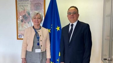 Photo de M. l’Ambassadeur Ali MOKRANI a rencontré la Directrice Générale des Affaires intérieures (DG Home) au sein de la Commission européenne, Mme Monique PARIAT