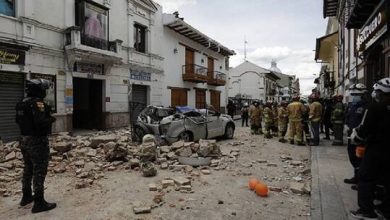 صورة ارتفاع حصيلة القتلى إثر زلزال الإكوادور إلى 12 شخصا