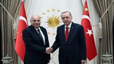 صورة السيد عطاف يستقبل من قبل الرئيس التركي