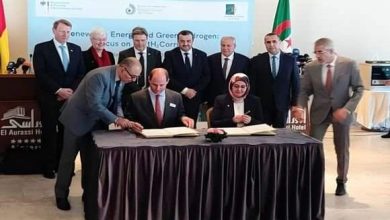 صورة الجزائر-ألمانيا : توقيع عقد بين “سوناطراك” و “في أن جي” لتزويد ألمانيا بالغاز الطبيعي