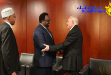 صورة عطاف يجري محادثات ثنائية مع نائب رئيس الوزراء بجمهورية الصومال الاتحادية الشقيقة، السيد صالح أحمد جامع