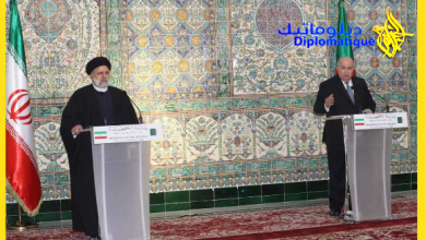 صورة الرئيس الإيراني يعرب عن تقديره لجهود الجزائر في نصرة الشعب الفلسطيني