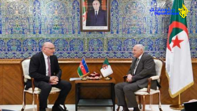 صورة بتكليف من رئيس الجمهورية, السيد عطاف يستقبل المبعوث الخاص لرئيس جمهورية أذربيجان
