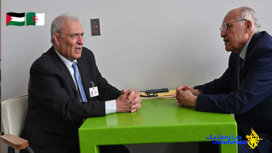Photo de Rencontre bilatérale entre M. Attaf et l’envoyé spécial du Président palestinien